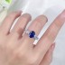 8A Cubic Zirconia Oval Solitaire Ring 70200228