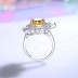 8A Cubic Zirconia Luxury Oval Solitaire Ring 70200230