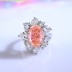 8A Cubic Zirconia Luxury Oval Solitaire Ring 70200230