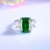 8A Cubic Zirconia Rectangle Solitaire Ring 70200232