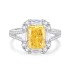 8A Cubic Zirconia Rectangle Solitaire Ring 70200234