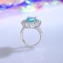 8A Cubic Zirconia Rectangle Solitaire Ring 70200235