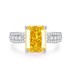 8A Cubic Zirconia Rectangle Solitaire Ring 70200236