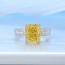 8A Cubic Zirconia Rectangle Solitaire Ring 70200236