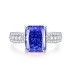 8A Cubic Zirconia Rectangle Solitaire Ring 70200236