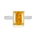 8A Cubic Zirconia Rectangle Solitaire Ring 70200237