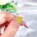 8A Cubic Zirconia Rectangle Solitaire Ring 70200237