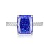 8A Cubic Zirconia Rectangle Solitaire Ring 70200237