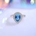 Water Drop Zirconia Solitaire Ring 70200238