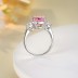 8A Cubic Zirconia Oval Solitaire Ring 70200240