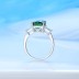 8A Cubic Zirconia Square Solitaire Ring 70200244