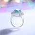 8A Cubic Zirconia Oval Solitaire Ring 70200246