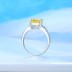 8A Cubic Zirconia Square Solitaire Ring 70200248