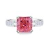 8A Cubic Zirconia Square Solitaire Ring 70200248