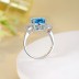 8A Cubic Zirconia Pigeon Egg Solitaire Ring 70200254