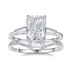 Ice Sugar High Carbon Diamond Stack Ring 70200255