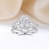 Ice Sugar High Carbon Diamond Stack Ring 70200255