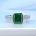 8A Cubic Zirconia Square Solitaire Ring 70200261