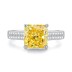 8A Cubic Zirconia Square Solitaire Ring 70200261