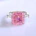 8A Cubic Zirconia Square Solitaire Ring 70200264