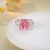 8A Cubic Zirconia Square Solitaire Ring 70200265