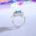 Luxury Water Drop Zirconia Solitaire Ring 70200267