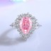 Luxury Water Drop Zirconia Solitaire Ring 70200267