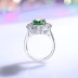 8A Cubic Zirconia Pigeon Egg Solitaire Ring 70200268