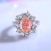 8A Cubic Zirconia Pigeon Egg Solitaire Ring 70200268