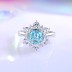 Snowflake High Carbon Diamond Solitaire Ring 70200278