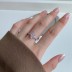 8A Zirconia Love Heart Ring 70300072