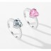 Classical Zirconia Love Heart Ring 70300073