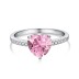 Classical Zirconia Love Heart Ring 70300073