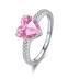 Classical Zirconia Love Heart Ring 70300073