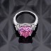 8A Zirconia Love Heart Ring 70300076