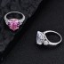 8A Zirconia Love Heart Ring 70300076