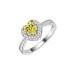 Classical Zirconia Love Heart Ring 70300077