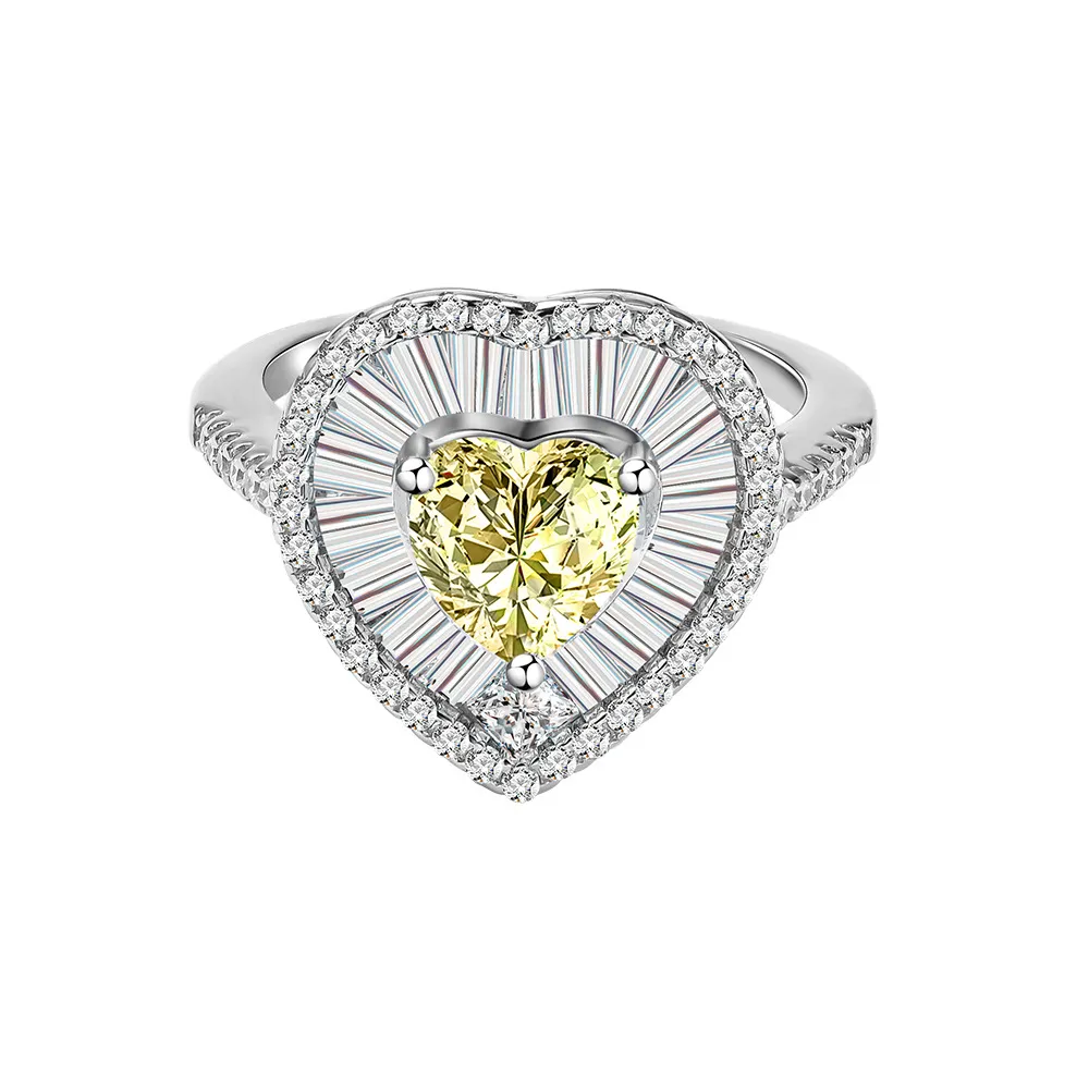 8A Zirconia Love Heart Ring 70300079