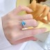 8A High Carbon Zirconia Heart Ring 70300084