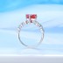 8A High Carbon Zirconia Heart Ring 70300090