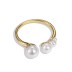 Fresh Water Pearl Vintage Open Ring 70400245