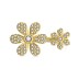 Daisy Flower Zirconia Open Ring 70400253