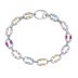 Luxury Colorful Zirconia Tennis Chain Bracelet 100100079