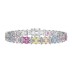 Luxury Rainbow Zirconia Tennis Chain Bracelet 100100084