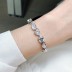 Sparkle Shaped Zirconia Bracelet 100100090