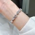 Sparkle Shaped Zirconia Bracelet 100100090