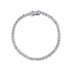 Sparkle Zirconia Wheat Tennis Bracelet 100100091