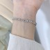 Sparkle Zirconia Wheat Tennis Bracelet 100100091