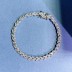 Sparkle Zirconia Wheat Tennis Bracelet 100100091