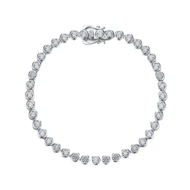 Sparkle Round Zirconia Tennis Bracelet 100100093